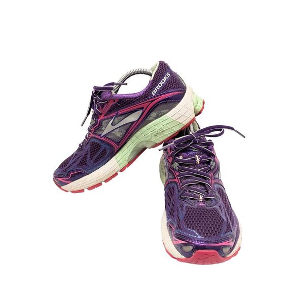Brooks Ravenna 5 Purple Fuchsia Patina Running Sneakers Women's Size 8.5 - Picture 4 of 11